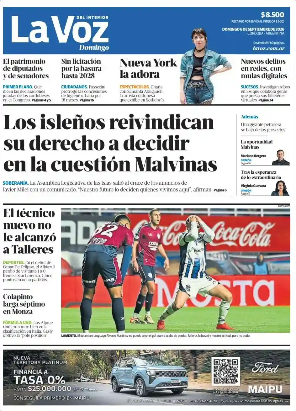 Evolucion Streaming | DIARIO DIGITAL REDACCIÓN - Tapa del diario La Voz